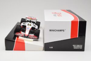 Haas VF-22 #47 M. Schumacher Bahrain GP 2022 Minichamps 1:18 147220147 Metall - pilt 6/7