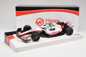 Haas VF-22 #47 M. Schumacher Bahrain GP 2022 Minichamps 1:18 147220147 Metall - pilt 7/7