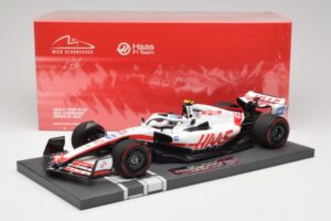 Haas VF-22 #47 M. Schumacher British GP 2022 Minichamps 1:18 117221047 Vaik - pilt 7/7