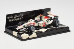 Honda RA106 #11 R. Barrichello F1 2006 Minichamps 1:43 400060011 Metall - pilt 2/5