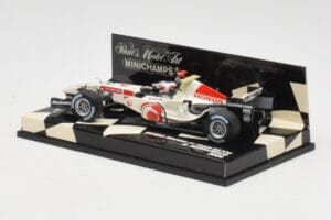 Honda RA106 #11 R. Barrichello F1 2006 Minichamps 1:43 400060011 Metall - pilt 3/5