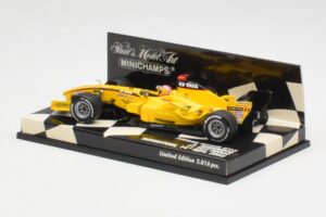 Jordan EJ15 S. Yamamoto F1 Silverstone Test 2005 Minichamps 1:43 400050239 Metall - pilt 2/6