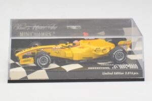 Jordan EJ15 S. Yamamoto F1 Silverstone Test 2005 Minichamps 1:43 400050239 Metall - pilt 5/6