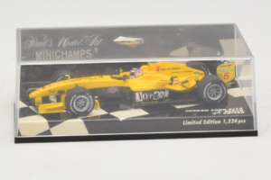 Jordan EJ14 Ford #19 T. Glock Jordan Ford F1 Team 2004 Minichamps 1:43 400040039 Metall - pilt 4/5