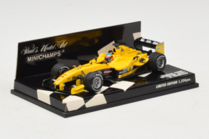 Jordan EJ14 Ford #18 N. Heidfeld Jordan Ford F1 Team Showcar 2004 Minichamps 1:43 400040088 Metall - pilt 2/5