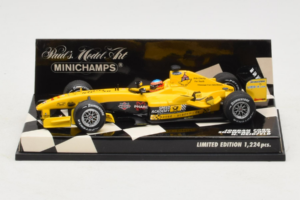 Jordan EJ14 Ford #18 N. Heidfeld Jordan Ford F1 Team Showcar 2004 Minichamps 1:43 400040088 Metall