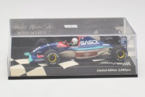 Jordan Hart 192 #32 S. Modena Race Car 1992 Minichamps 1:43 400920032 Metall - pilt 5/5