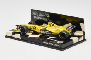 Jordan Honda EJ11 #11 J. Trulli F1 2001 Minichamps 1:43 400010012 Metall - pilt 3/5