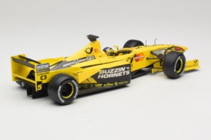 Jordan EJ10 H-H. Frentzen F1 Launch Edition 2000 Hot Wheels 1:18 29160 Metall - pilt 2/6