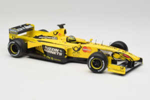 Jordan EJ10 H-H. Frentzen F1 Launch Edition 2000 Hot Wheels 1:18 29160 Metall - pilt 4/6
