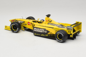 Jordan EJ10 H-H. Frentzen F1 Launch Edition 2000 Hot Wheels 1:18 29160 Metall - pilt 5/6