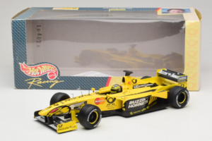Jordan EJ10 H-H. Frentzen F1 Launch Edition 2000 Hot Wheels 1:18 29160 Metall - pilt 6/6