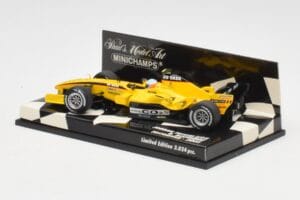 Jordan EJ15 Toyota R. Doornbos Test Driver F1 2005 Minichamps 1:43 400050039 Metall - pilt 3/5