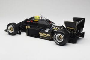 Lotus Renault 97T John Player Special #12 A. Senna Portuguese GP 1985 1st Victory Minichamps 1:12 540851292 Metall - pilt 5/8