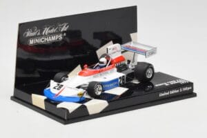 March Ford 751 #28 M. Donohue Race Car 1975 Minichamps 1:43 430750028 Metall - pilt 2/5