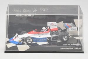 March Ford 751 #28 M. Donohue Race Car 1975 Minichamps 1:43 430750028 Metall - pilt 5/5