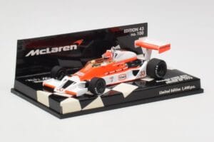 McLaren Ford M26 B. Giacomelli British GP 1978 Minichamps 1:43 530784333 Metall - pilt 2/5