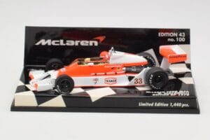 McLaren Ford M26 B. Giacomelli British GP 1978 Minichamps 1:43 530784333 Metall