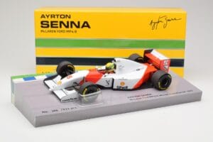 McLaren Ford MP4/8 #8 A. Senna Winner Australian GP 1993 Minichamps 1:18 543933838 Metall - pilt 7/7