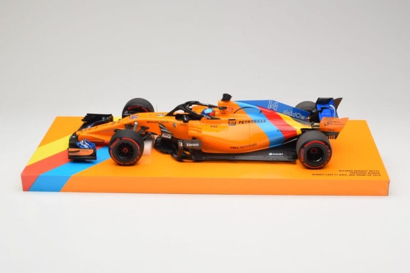 McLaren MCL33 Renault #14 F. Alonso Abu Dhabi GP 2018 Minichamps 1:18 533183914 Vaik