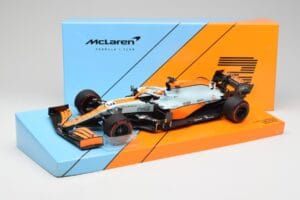 McLaren MCL35M #3 D. Ricciardo Monaco GP 2021 Minichamps 1:18 533212403 Metall - pilt 6/6
