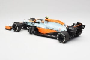 McLaren MCL35M #4 L. Norris Monaco GP 2021 Minichamps 1:18 530212404 Metall - pilt 5/7