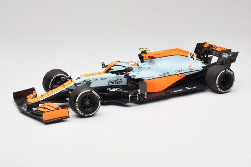 McLaren MCL35M #4 L. Norris Monaco GP 2021 Minichamps 1:18 530212404 Metall