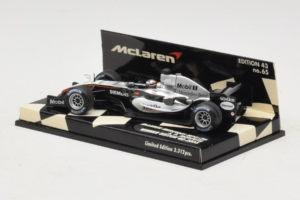 McLaren MP4-20 Mercedes #10 J.P. Montoya British GP Winner F1 2005 Minichamps 1:43 530054320 Metall - pilt 3/5