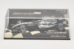 McLaren MP4-20 Mercedes #10 J.P. Montoya British GP Winner F1 2005 Minichamps 1:43 530054320 Metall - pilt 4/5