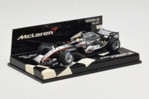 McLaren Mercedes MP4-20 #10 J-P. Montoya Race Car 2005 Minichamps 1:43 530054310 Metall - pilt 2/5