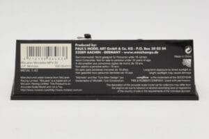 McLaren Mercedes MP4-20 #10 J-P. Montoya Race Car 2005 Minichamps 1:43 530054310 Metall - pilt 4/5