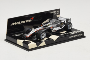 McLaren MP4-20 Mercedes P. de la Rosa F1 2005 Minichamps 1:43 530054315 Metall - pilt 2/5