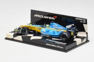 McLaren MP4-19B #5 D. Coulthard F1 2004 Minichamps 1:43 530044315 Metall - pilt 2/5