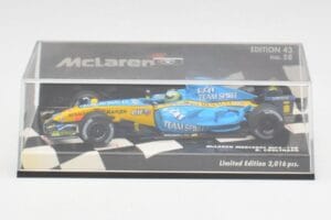 McLaren MP4-19B #5 D. Coulthard F1 2004 Minichamps 1:43 530044315 Metall - pilt 5/5