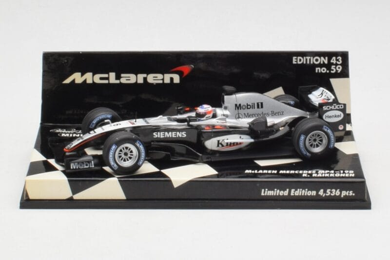McLaren MP4-19B #6 K. Raikkonen F1 2004 Minichamps 1:43 530044316 Metall