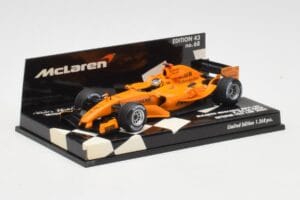 McLaren MP4/20 P. de la Rosa 2006 Minichamps 1:43 530064394 Metall - pilt 2/5
