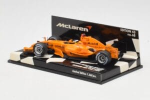 McLaren MP4/20 P. de la Rosa 2006 Minichamps 1:43 530064394 Metall - pilt 3/5