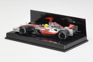 McLaren MP4-22 L. Hamilton F1 Showcar 2007 Minichamps 1:43 530074372 Metall - pilt 2/5