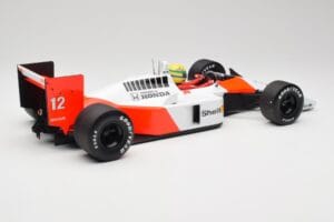 McLaren Honda MP4/4 Marlboro #12 A. Senna F1 World Champion 1988 Minichamps 1:12 540881212 Metall - pilt 2/6