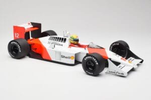 McLaren Honda MP4/4 Marlboro #12 A. Senna F1 World Champion 1988 Minichamps 1:12 540881212 Metall - pilt 4/6