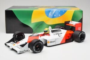 McLaren Honda MP4/4 Marlboro #12 A. Senna F1 World Champion 1988 Minichamps 1:12 540881212 Metall - pilt 6/6