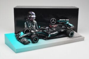 Mercedes AMG Petronas W11 #44 L. Hamilton Winner British GP 2020 Minichamps 1:18 113200444 Metall - pilt 7/7
