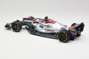 Mercedes AMG W13 E Performance Petronas #63 G. Russell Miami GP 2022 Minichamps 1:18 110220563 Metall - pilt 5/7