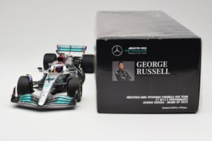 Mercedes AMG W13 E Performance Petronas #63 G. Russell Miami GP 2022 Minichamps 1:18 110220563 Metall - pilt 6/7