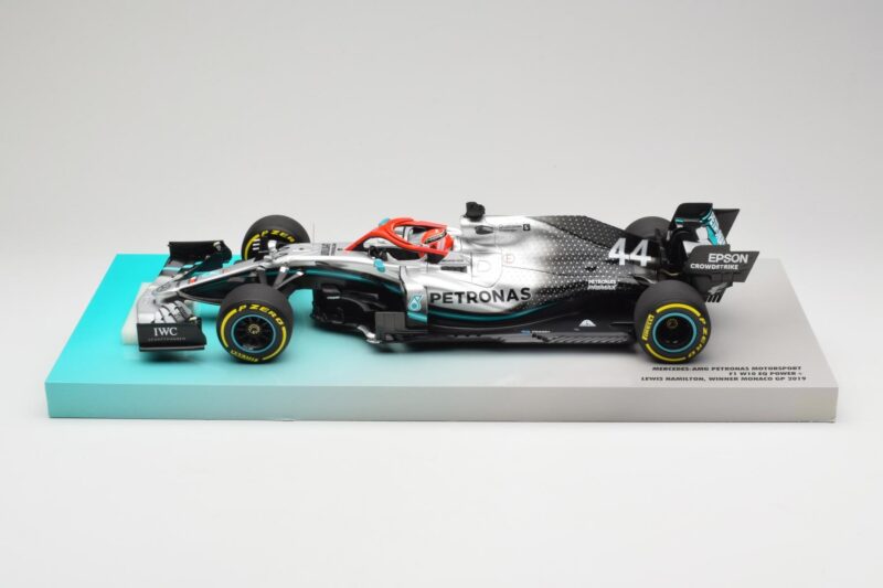 Mercedes AMG Petronas W10 EQ Power+ #44 L. Hamilton Monaco GP Winner 2019 Minichamps 1:18 113906644 Vaik