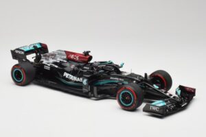 Mercedes AMG W12 Petronas #44 L. Hamilton Spanish GP 100th Pole 2021 Minichamps 1:18 110210444 Vaik - pilt 4/7