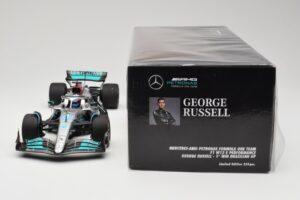 Mercedes AMG W13 E Performance Petronas #63 G. Russell Brazilian GP 1st Win 2022 Minichamps 1:18 110222163 Vaik - pilt 6/7