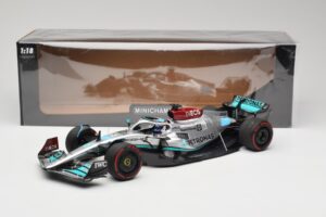 Mercedes AMG W13 E Performance Petronas #63 G. Russell Brazilian GP 1st Win 2022 Minichamps 1:18 110222163 Vaik - pilt 7/7