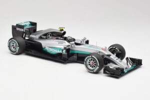 Mercedes AMG W07 #6 N. Rosberg Australia GP Winner 2016 Minichamps 1:18 110160006 Metall - pilt 4/7