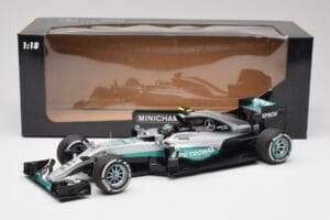 Mercedes AMG W07 #6 N. Rosberg Australia GP Winner 2016 Minichamps 1:18 110160006 Metall - pilt 6/7